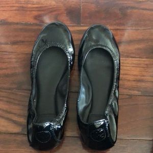Tory Burch ballet patent leather flats